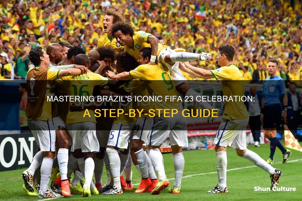 how to do brazil celebration fifa 23