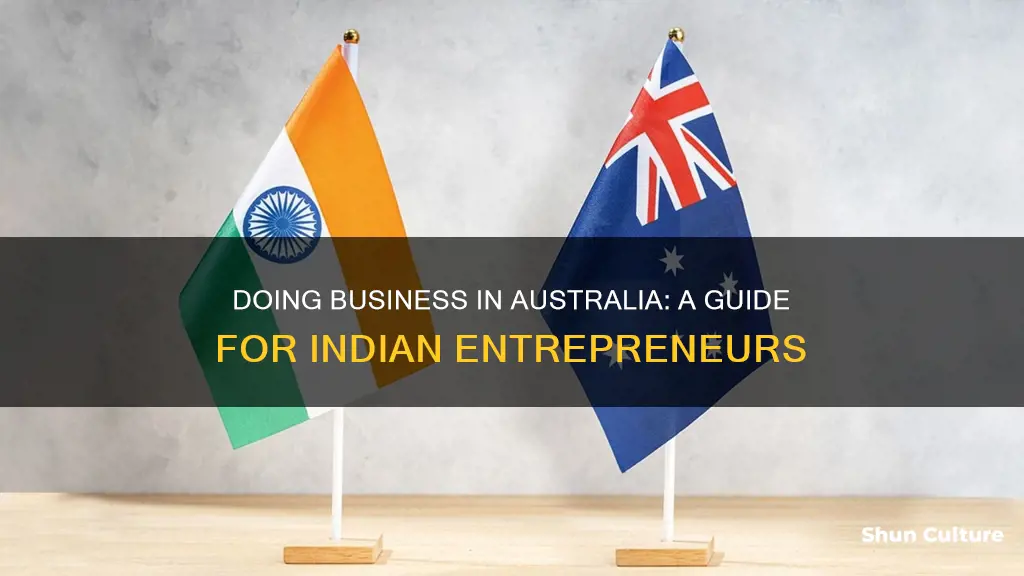 how to do business in australia from india