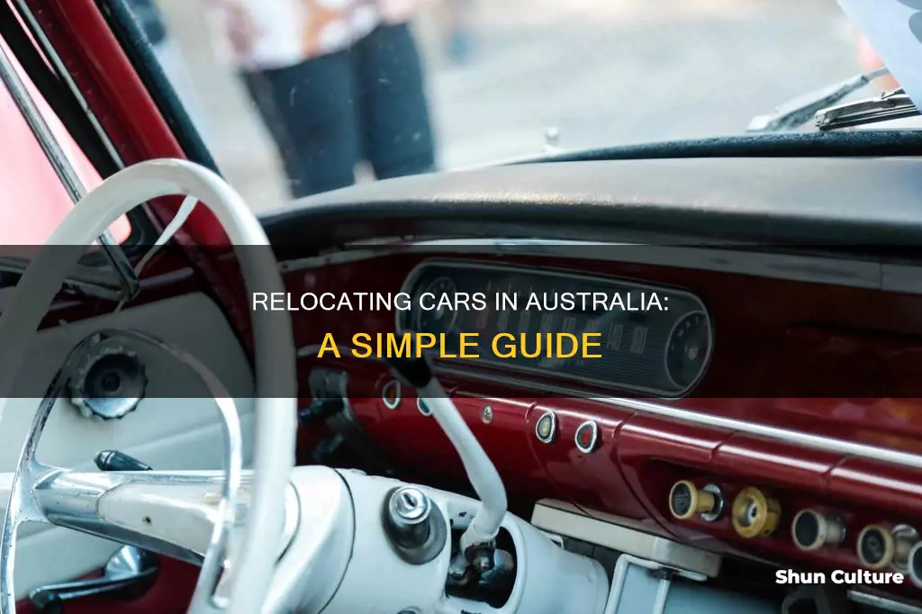 how to do car relocation australia