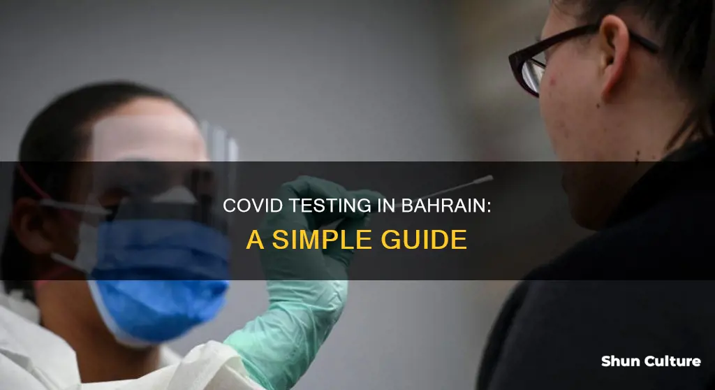 how to do covid test in bahrain