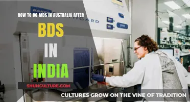 Pursuing an MDS in Australia After BDS in India