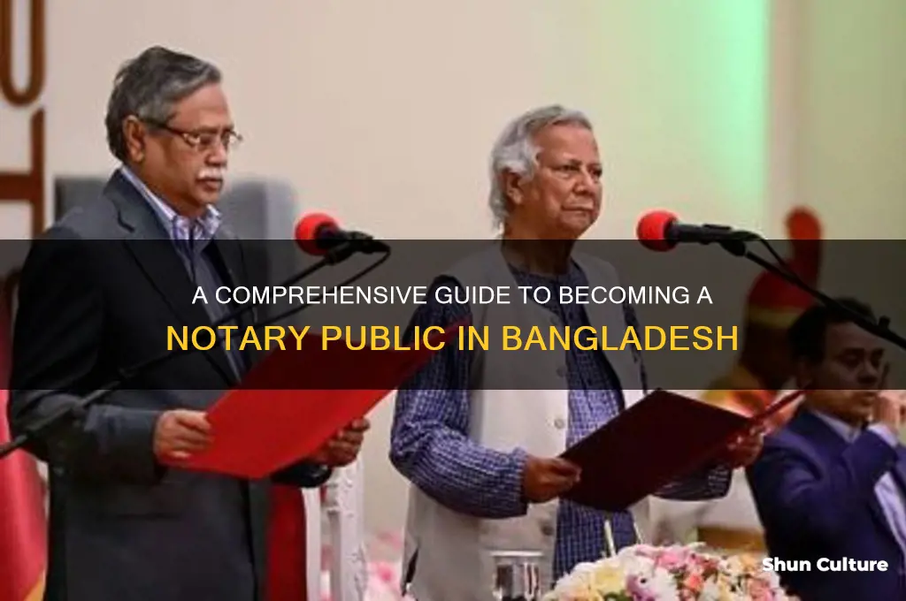 how to do notary in bangladesh