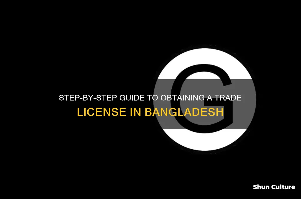 how to do trade license in bangladesh