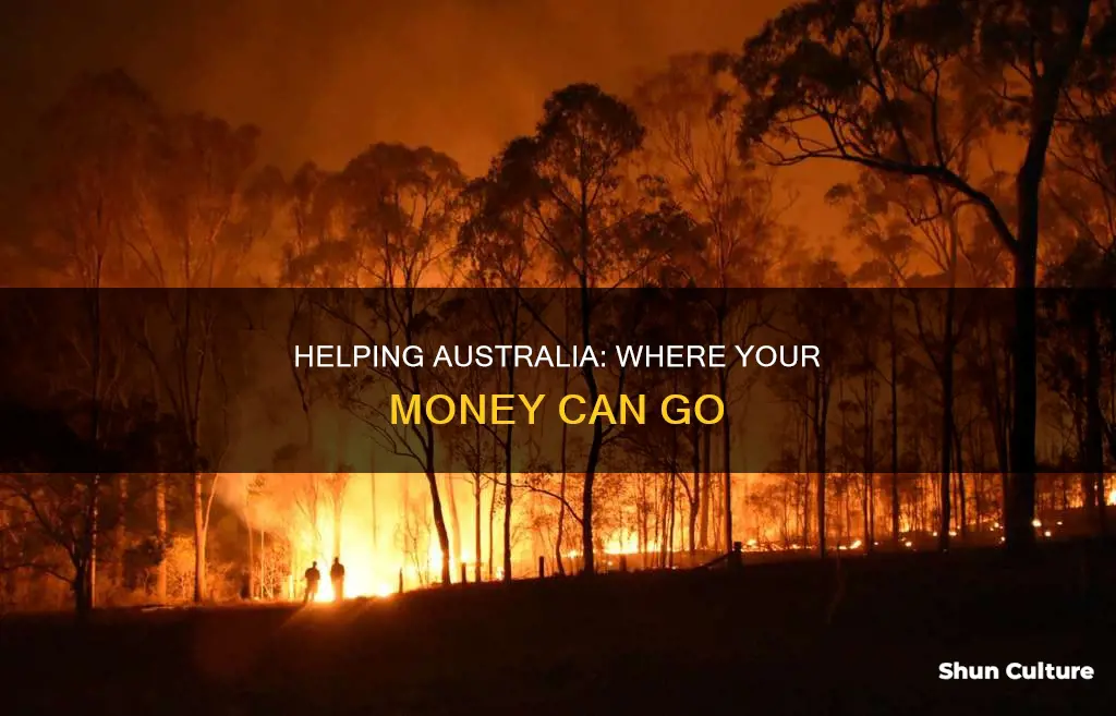 how to donate money for australia