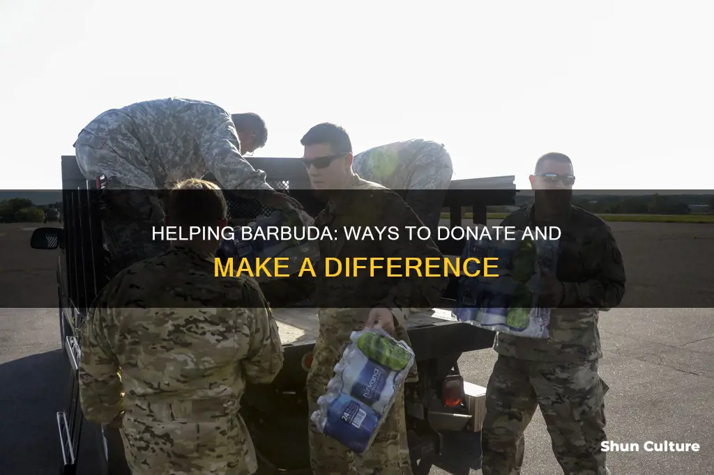 how to donate to barbuda