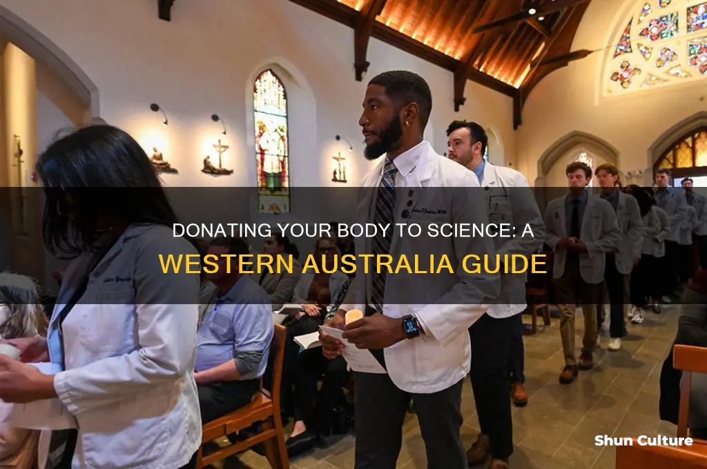 how to donate your body to science in western australia