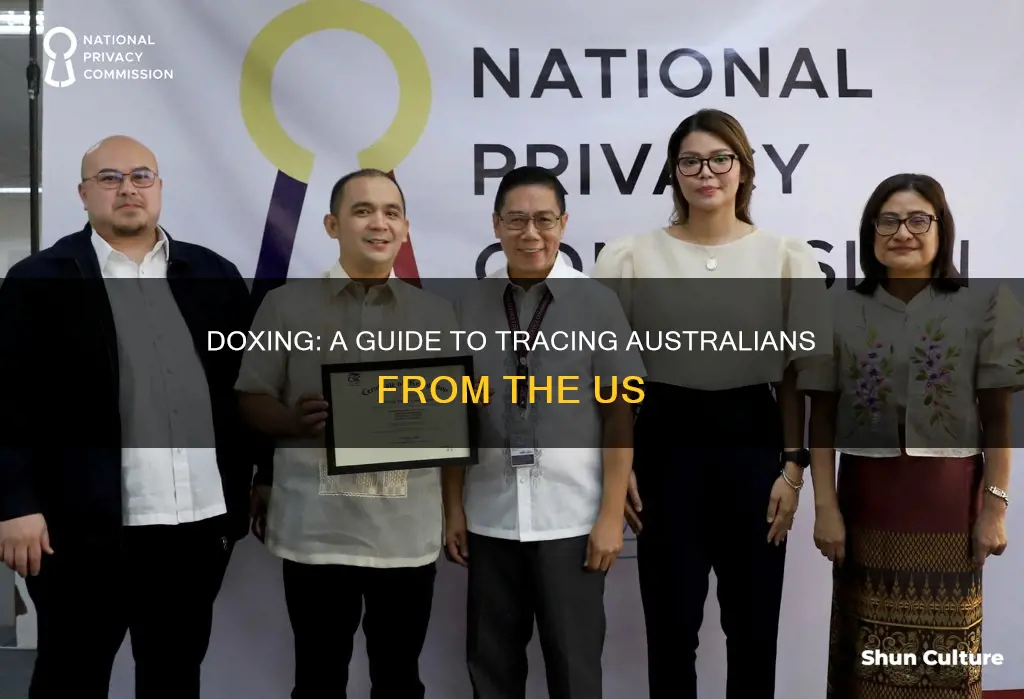 how to dox people in australia if your in usa