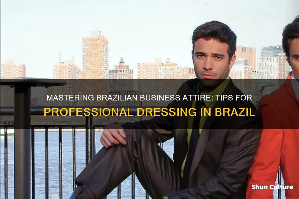 how to dress for business in brazil