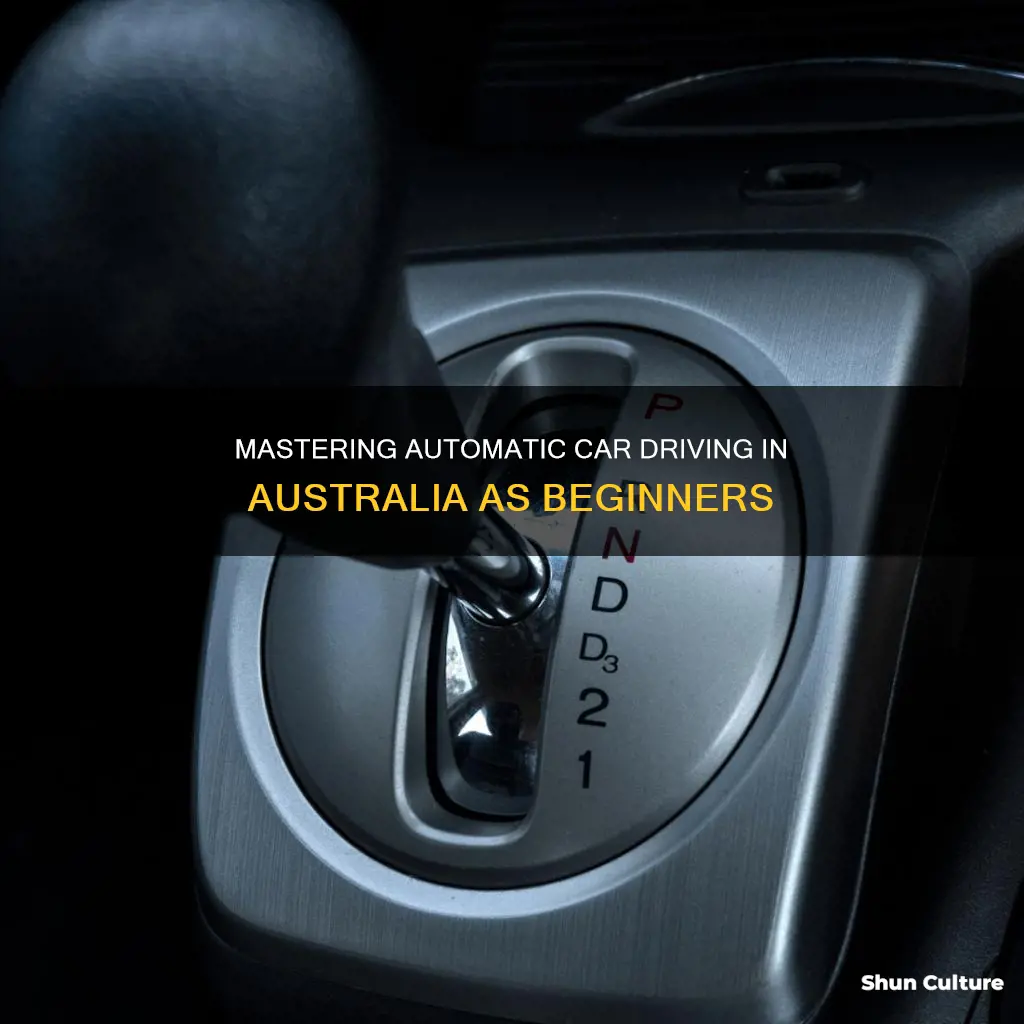 how to drive a automatic car for beginners in australia