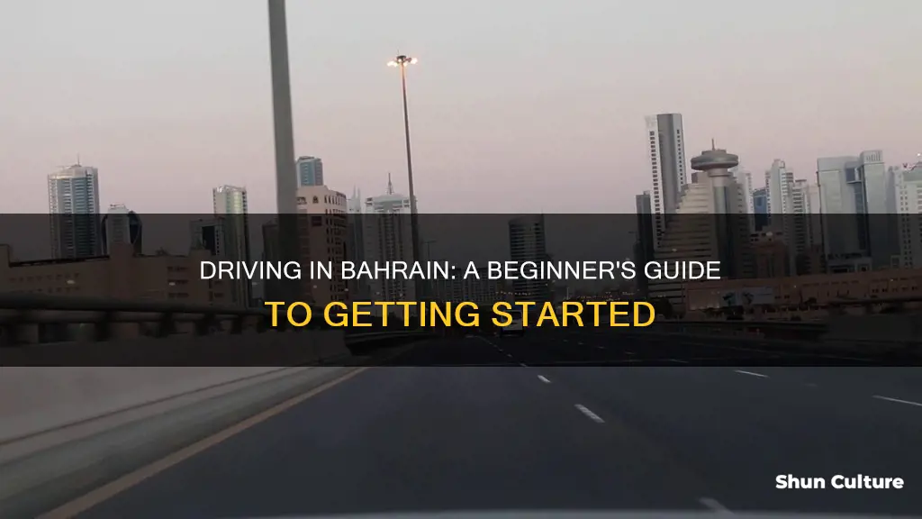 how to drive a car in bahrain