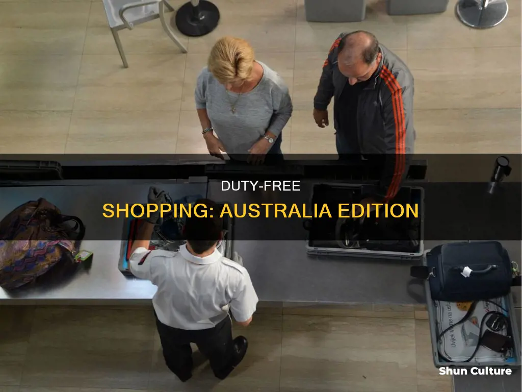 how to duty free australia