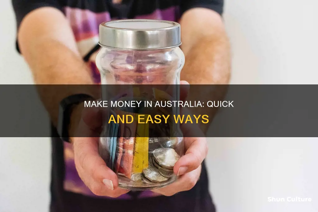 how to earn a lot of money in australia