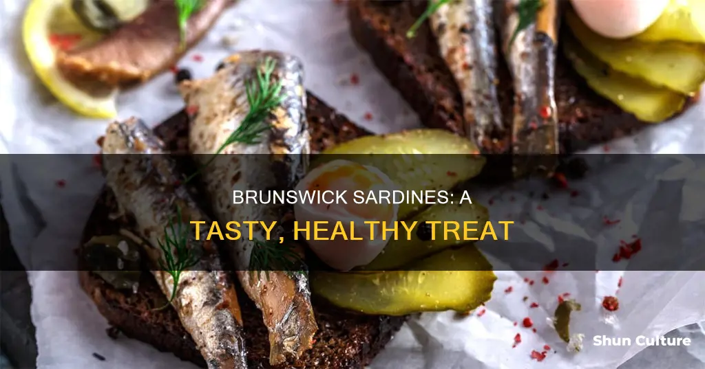 how to eat brunswick sardines