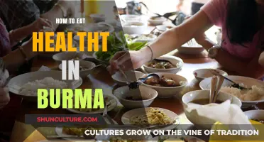 Savoring Myanmar: A Guide to Healthy Eating in Burma