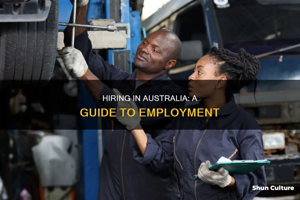 how to employ people in australia