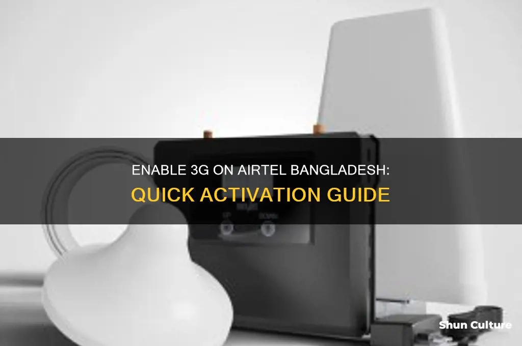 how to enable 3g in airtel bangladesh