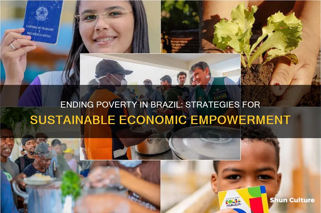 how to end poverty in brazil
