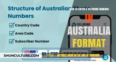 Converting US Phone Numbers to Australia Format