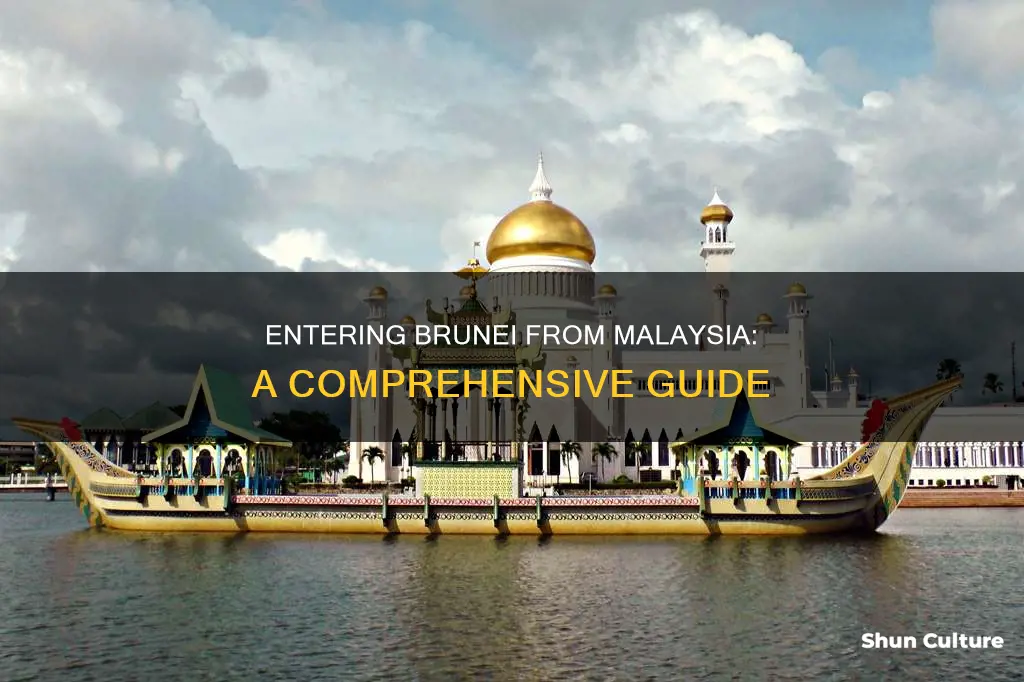 how to enter brunei from malaysia