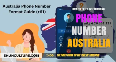 Dialing Internationally: Australia's Phone Number Format