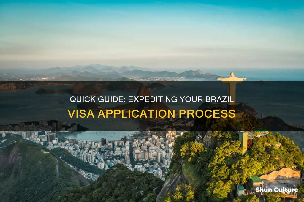 how to expedite a visa to brazil