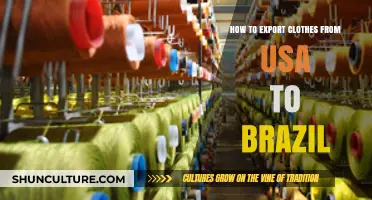 Exporting Clothing from USA to Brazil: A Comprehensive Guide