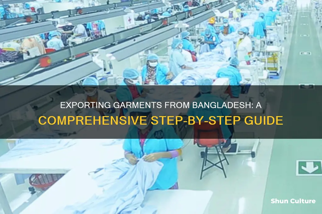 how to export garments from bangladesh