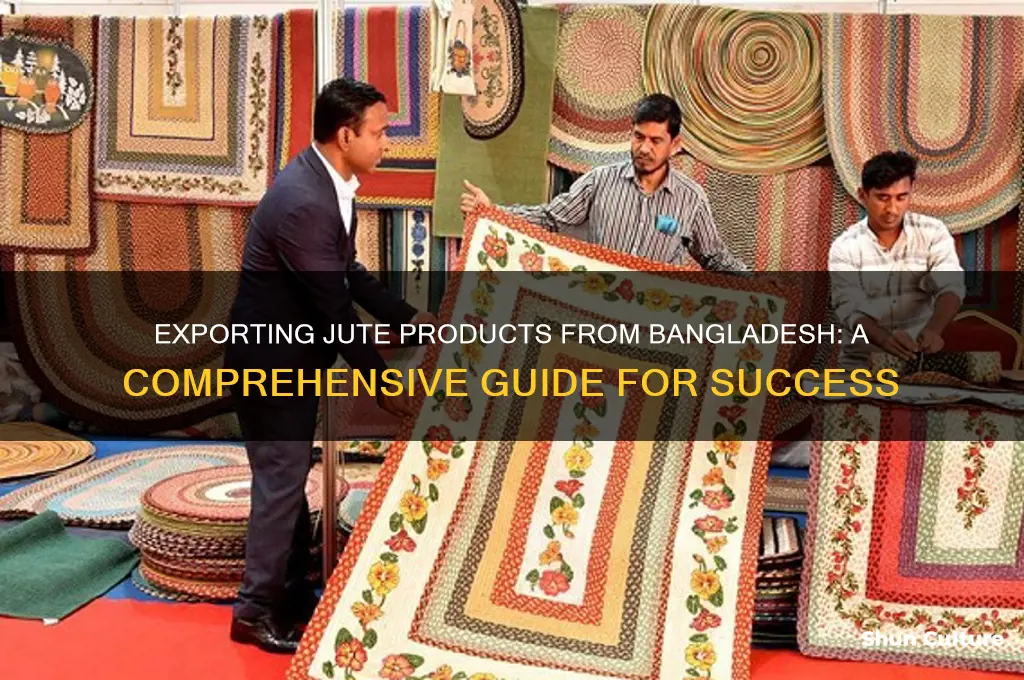 how to export jute products from bangladesh