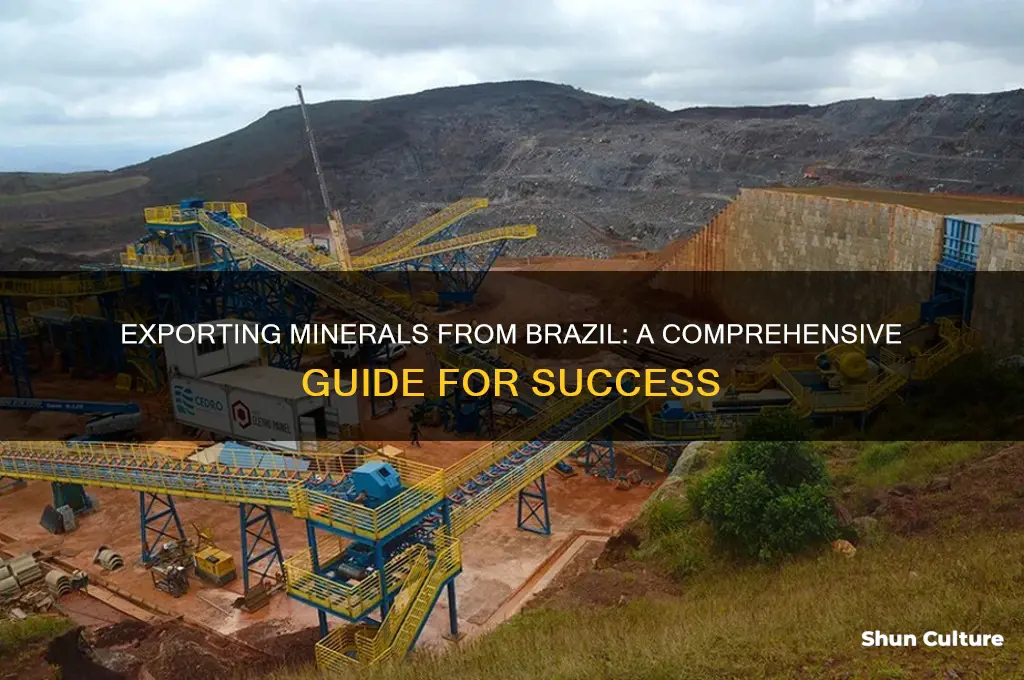 how to export minerals from brazil