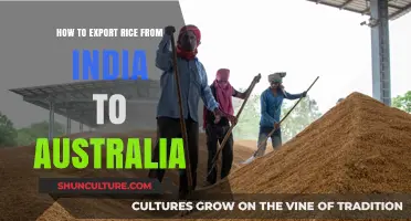 Exporting Rice: India to Australia
