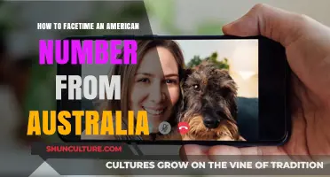 Facetime Internationally: Australia to the US