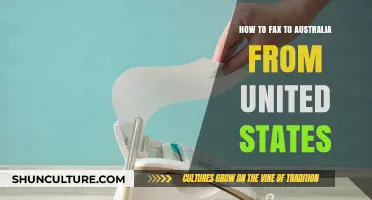 Faxing Overseas: Australia from the US