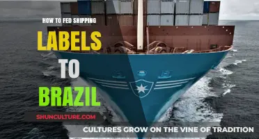 Efficiently Shipping to Brazil: A Guide to Fed Shipping Labels