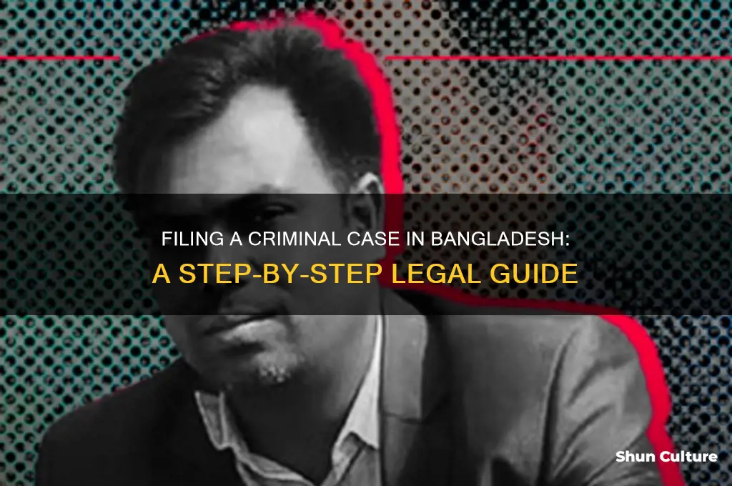 how to file a criminal case in bangladesh