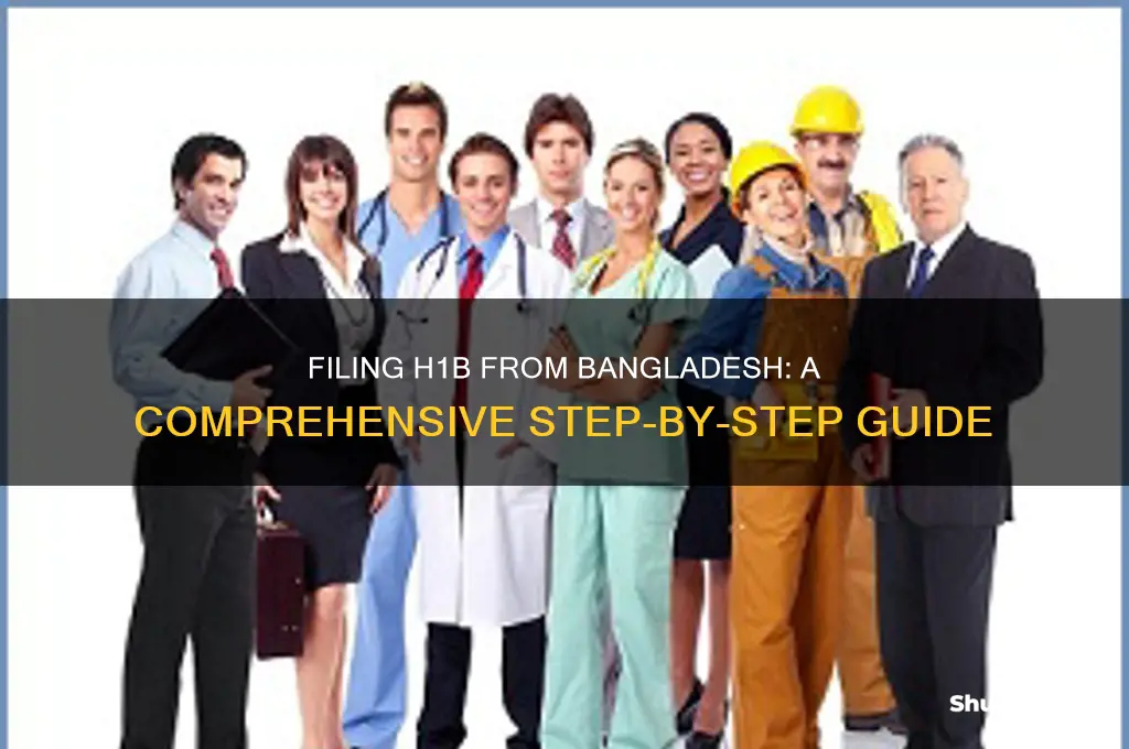 how to file h1b from bangladesh