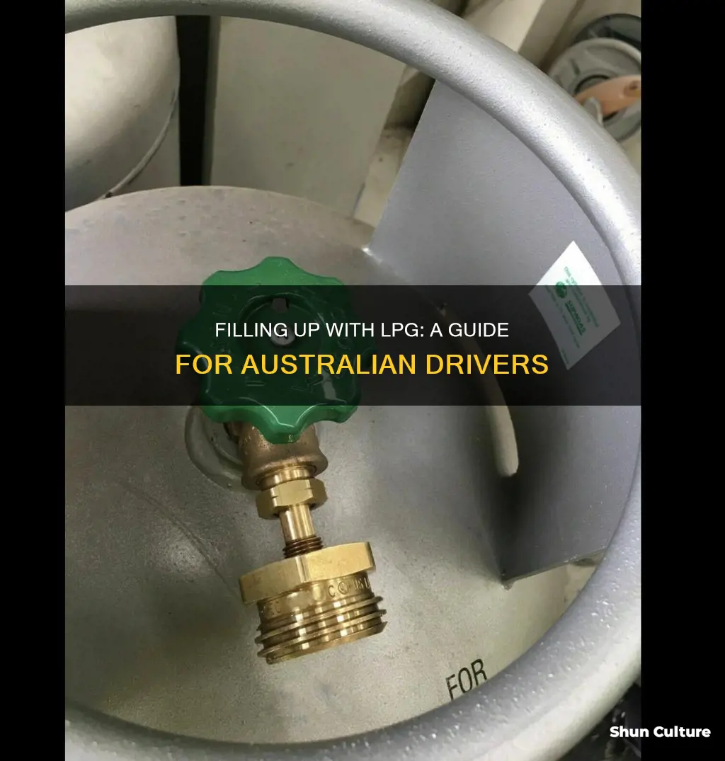 how to fill a car with lpg australia
