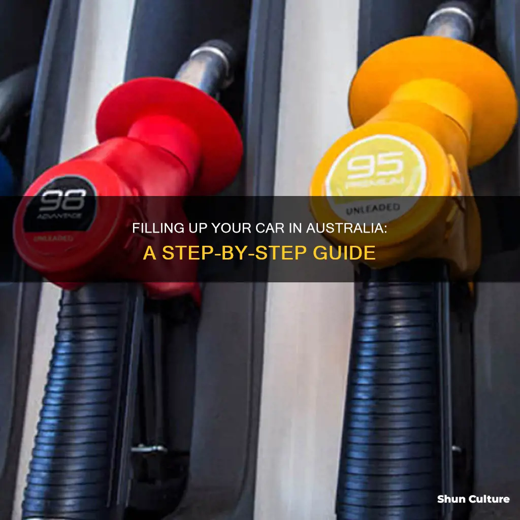 how to fill fuel in car australia