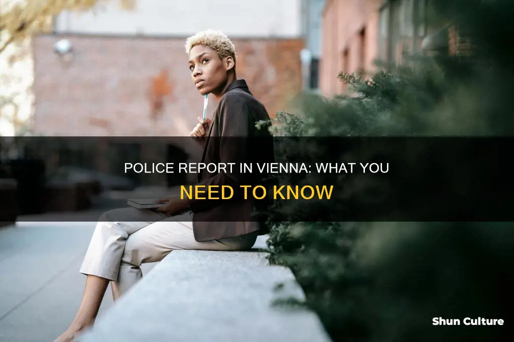 how to fill out a police report for vienna austria