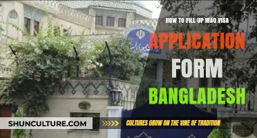 Complete Iraq Visa Application Form from Bangladesh: Step-by-Step Guide
