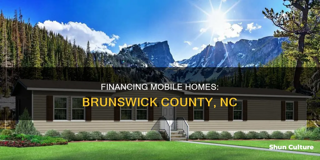 how to finance mobile homes brunswick county nc