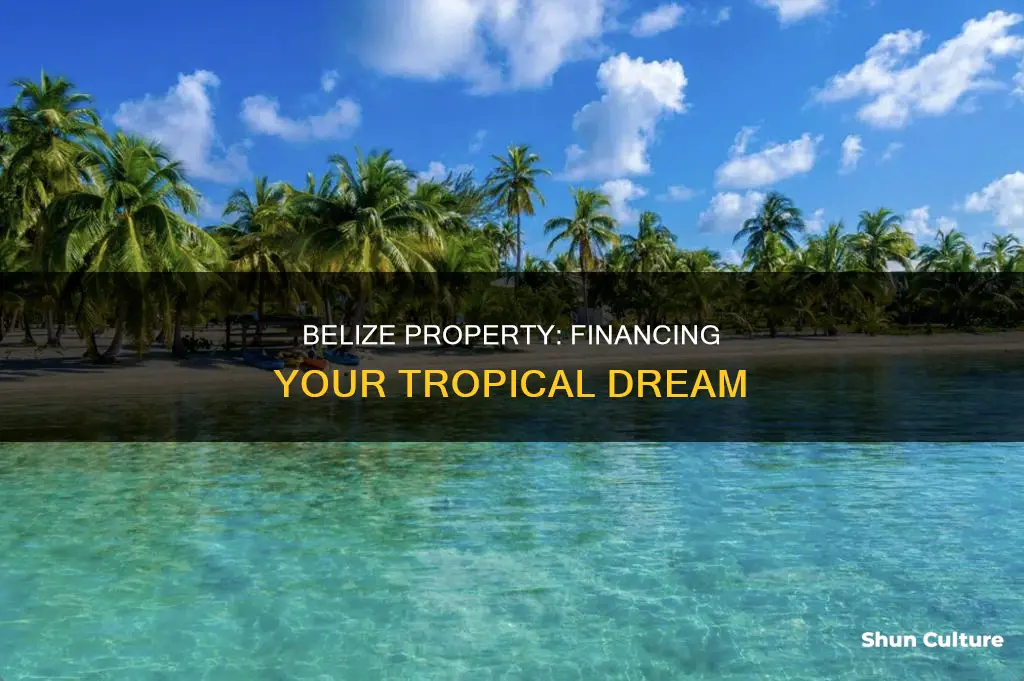 how to finance property in belize