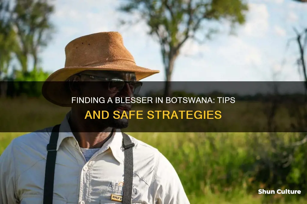 how to find a blesser in botswana