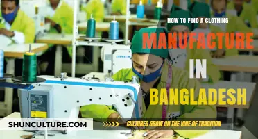 Finding the Perfect Clothing Manufacturer in Bangladesh: A Comprehensive Guide