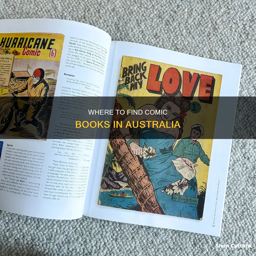 how to find a comic book in australia