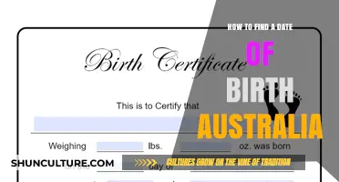Finding an Australian's Date of Birth: A Simple Guide