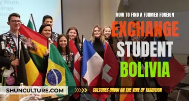 Finding Former Foreign Exchange Students from Bolivia