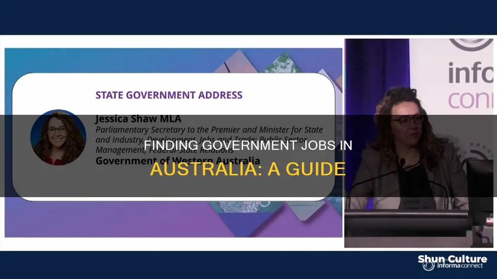 how to find a government job in australia