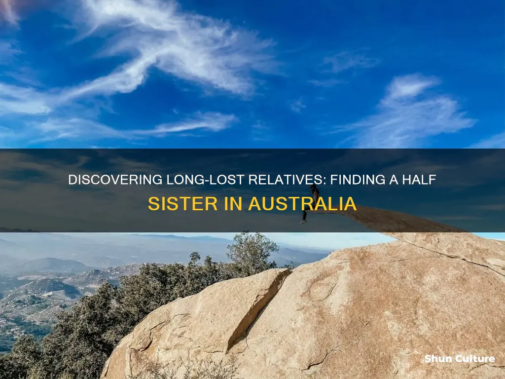 how to find a half sister australia