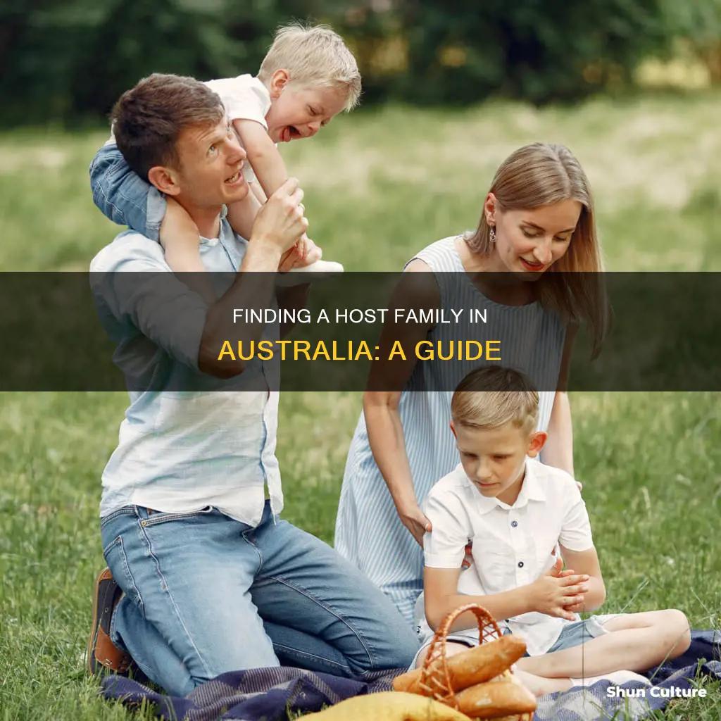 how to find a host family in australia