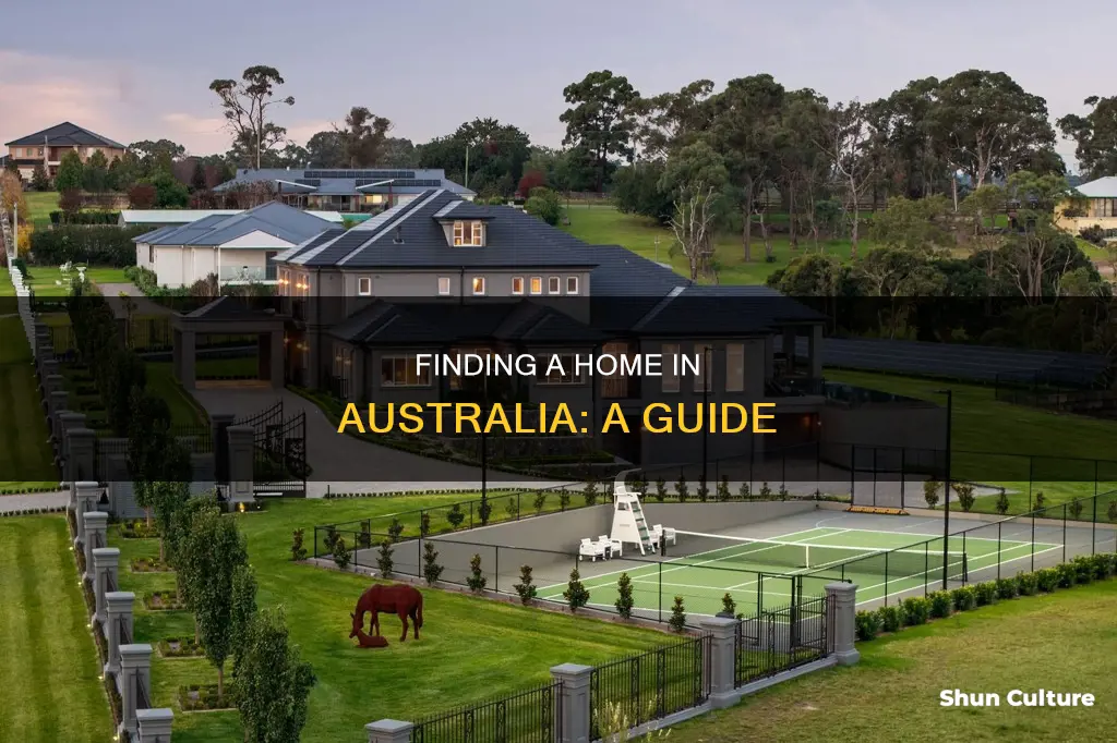 how to find a house in australia